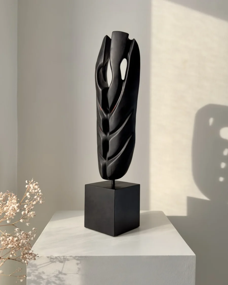 ember-guardian-wood-sculpture-side-profile Ember Guardian