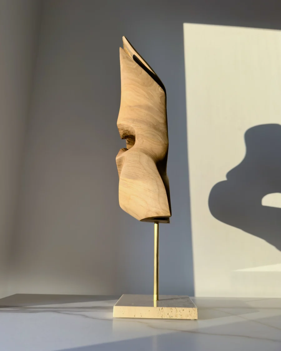 through-the-light-walnut-sculpture-side-angle Through the Light
