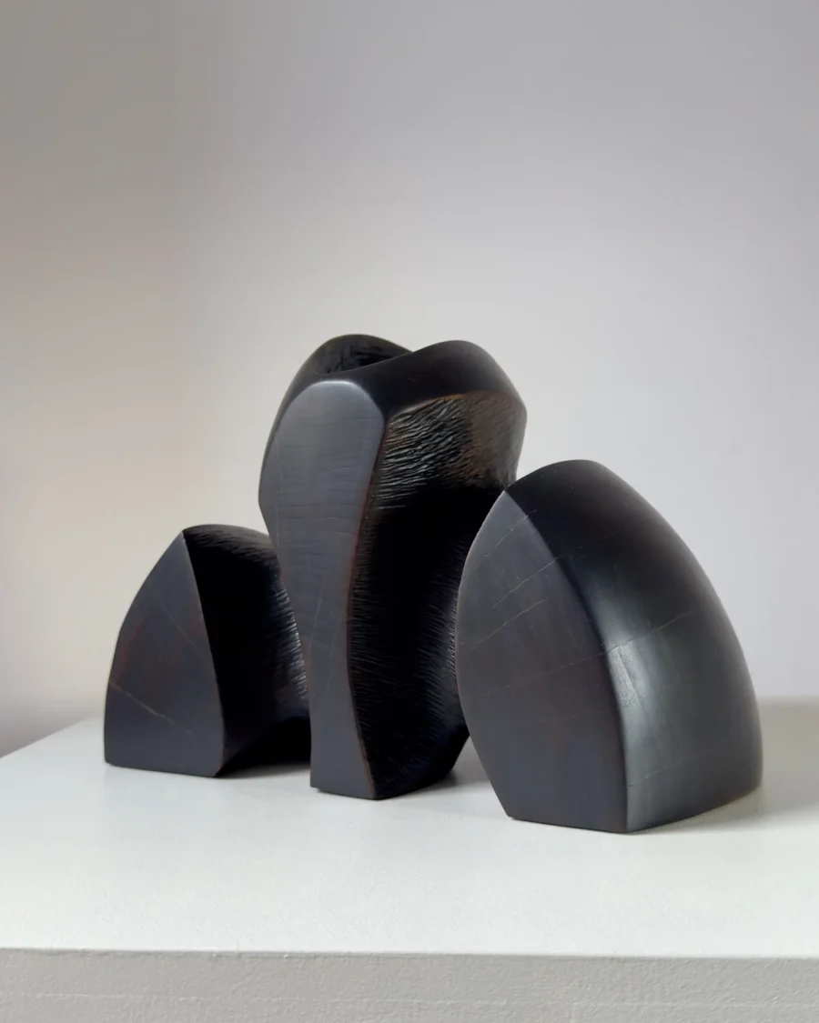 gathering-burned-cherry-wood-vase-side-view Gathering